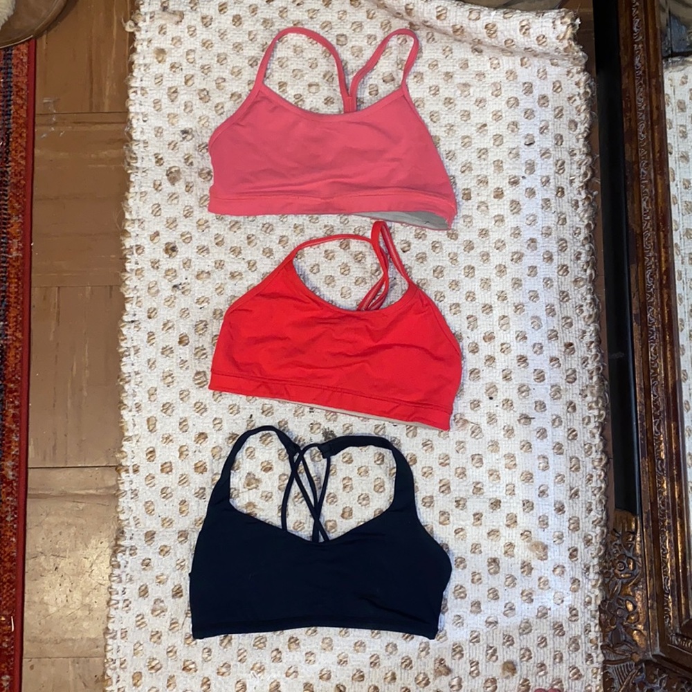 3 Pack LuluLemon Sports Bras